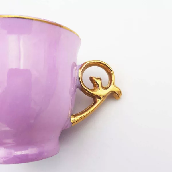 Geneviève Lethu "Ombline" Porcelain Coffee cups set 6p - Image 4