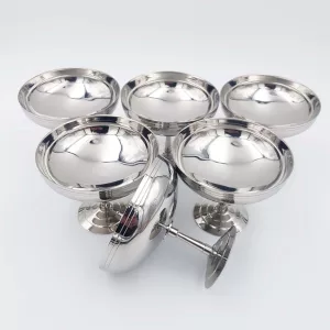 6 Vintage Dessert bowls LETANG & REMY 
