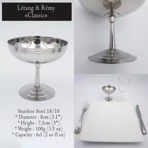 14 Vintage Dessert bowls LETANG & REMY 