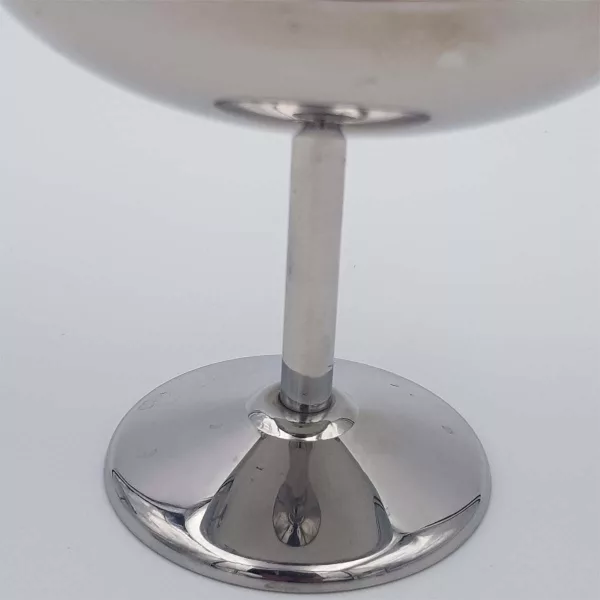 6 Vintage Dessert bowls GUY DEGRENNE "Boutique" stainless - Image 7