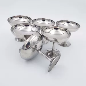 6 Vintage Dessert bowls GUY DEGRENNE 