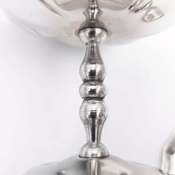 6 Vintage Dessert bowls JEAN COUZON "Flora" stainless - Image 8