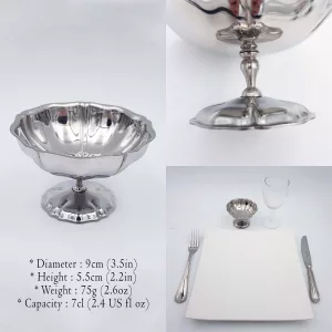 6 Vintage Dessert bowls JEAN COUZON 