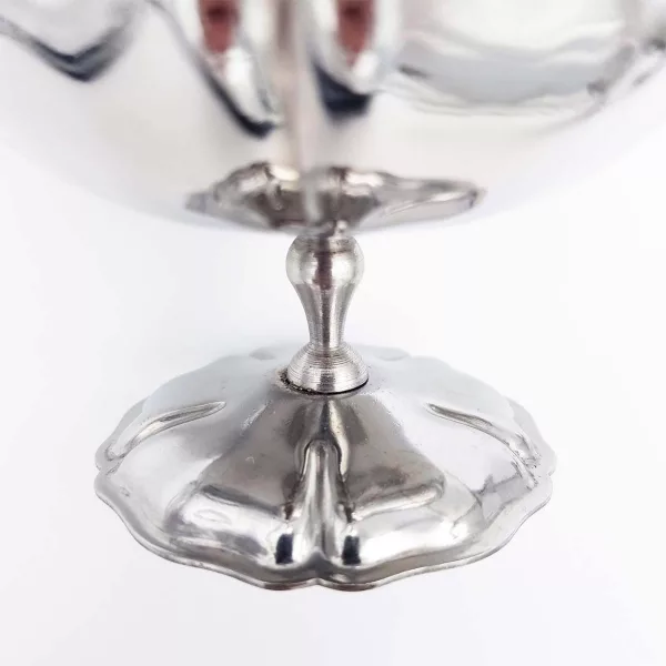 6 Vintage Dessert bowls JEAN COUZON "Regency" stainless - Image 10