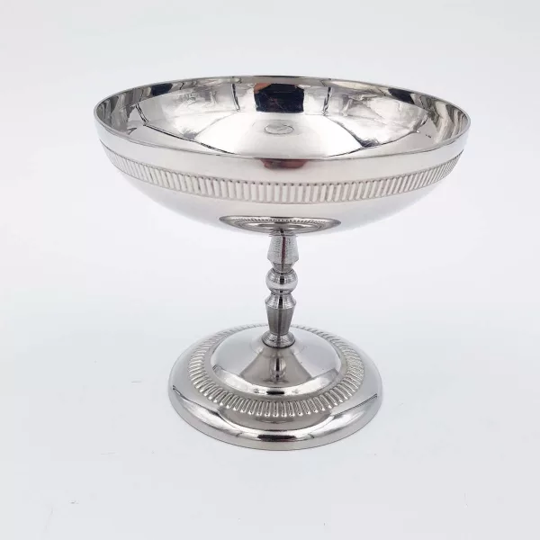 6 Vintage Dessert bowls JEAN COUZON "Ambassador" stainless - Image 6