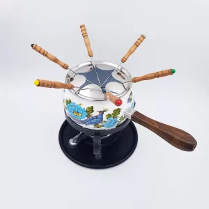 Very vintage fondue set 1960s BSW West Germany