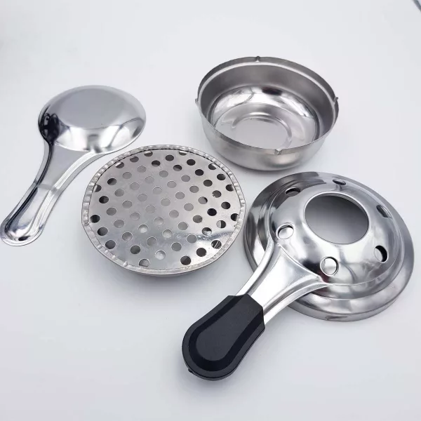 Very vintage fondue set 1960s BSW West Germany - Image 16
