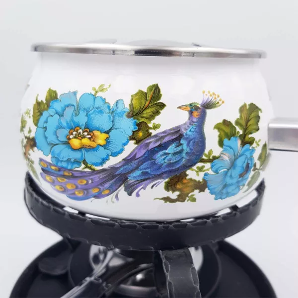 Very vintage fondue set 1960s BSW West Germany - Image 4