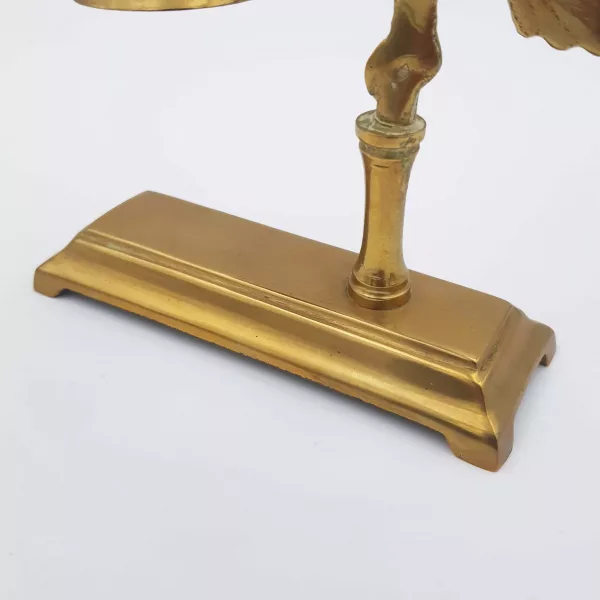 Brass Chime Small bell + Mallet Decoration of a bird - Image 7