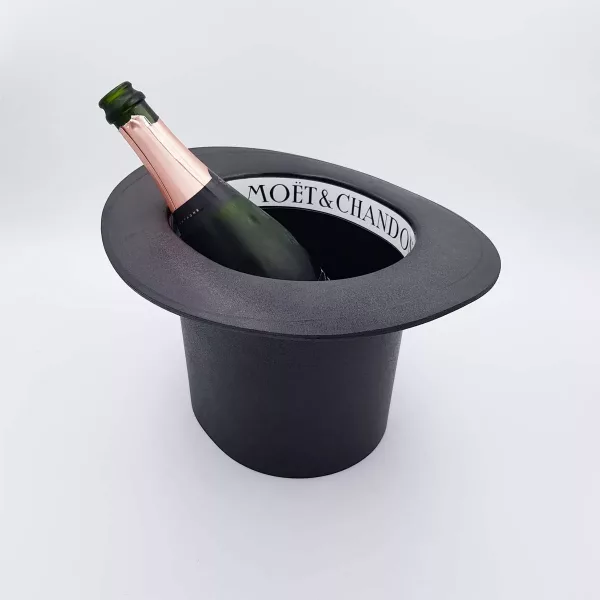Champagne cooler Moët & Chandon shape of hat Vintage 1980 - Image 2