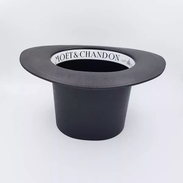 Champagne cooler Moët & Chandon shape of hat Vintage 1980 - Image 3