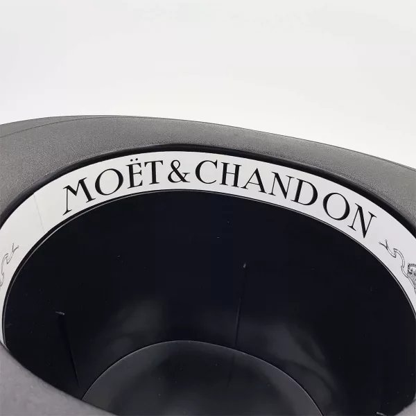 Champagne cooler Moët & Chandon shape of hat Vintage 1980 - Image 4
