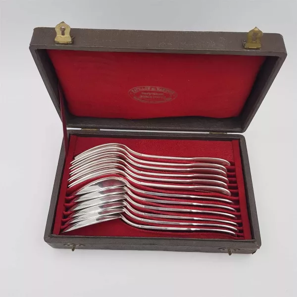 Christofle "Chinon" Cutlery storage box 12pcs Pavillon de Hanovre - Image 4