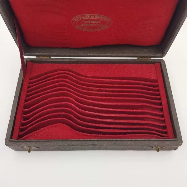 Christofle "Chinon" Cutlery storage box 12pcs Pavillon de Hanovre - Image 3