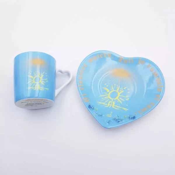 Salvador Dali x Philippe Deshoulières Limoges "AUCA" Coffee cups and saucers 5p - Image 5