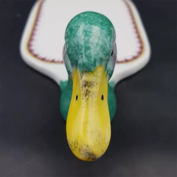 Philippe Deshoulieres Foie gras dish Shape of a duck Limoges Porcelain - Image 4