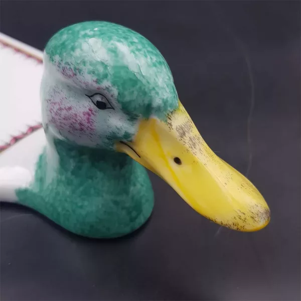 Philippe Deshoulieres Foie gras dish Shape of a duck Limoges Porcelain - Image 5