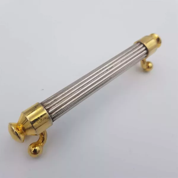 10 Knife rests Silver plated & Gilt Olivier Saint-Honoré France 1950s - Image 3