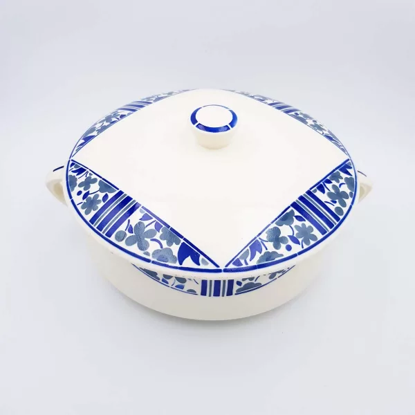 Tureen Lidded Soup dish or Pasta dish France vintage 1930 - Image 3