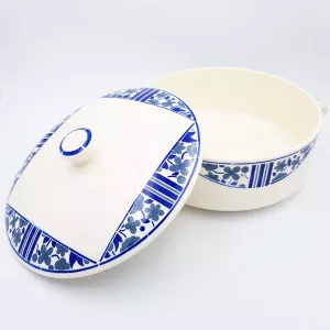 Tureen Lidded Soup dish or Pasta dish France vintage 1930