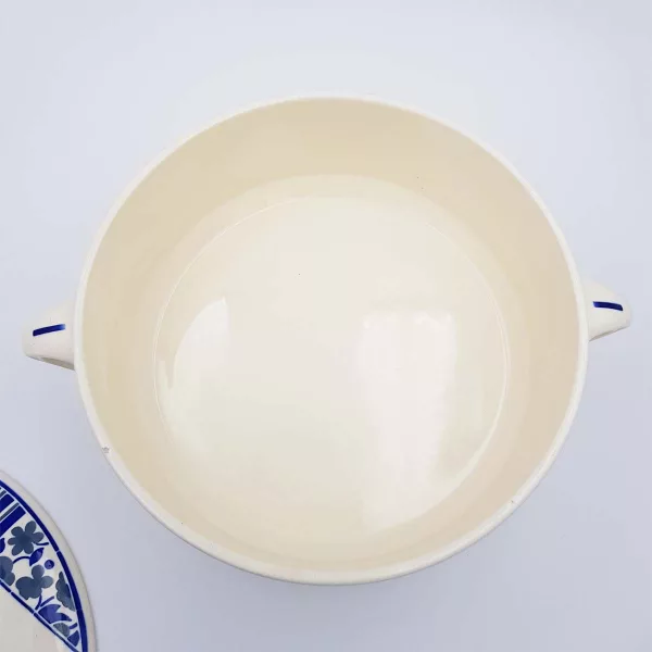 Tureen Lidded Soup dish or Pasta dish France vintage 1930 - Image 8