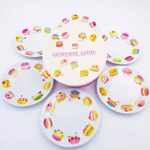 Genevieve Lethu Mini dessert plates Diameter 4.7