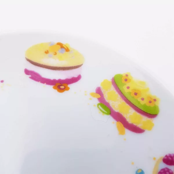 Genevieve Lethu Mini dessert plates Diameter 4.7" Original box - Image 4