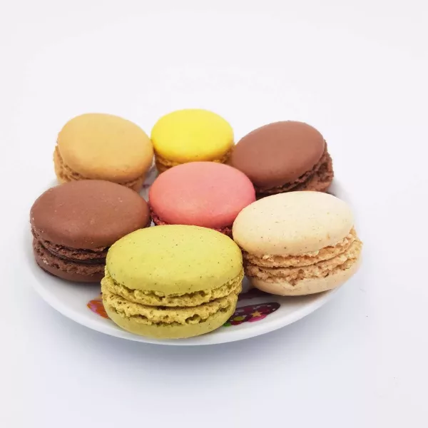 Genevieve Lethu Mini dessert plates Diameter 4.7" Original box - Image 9