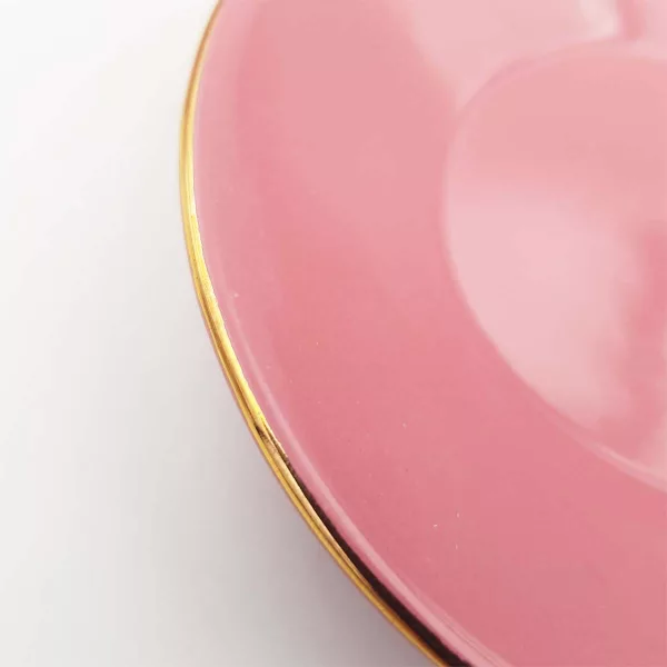 Geneviève Lethu "Aquarelle" Porcelain Coffee cups set 6p - Image 5