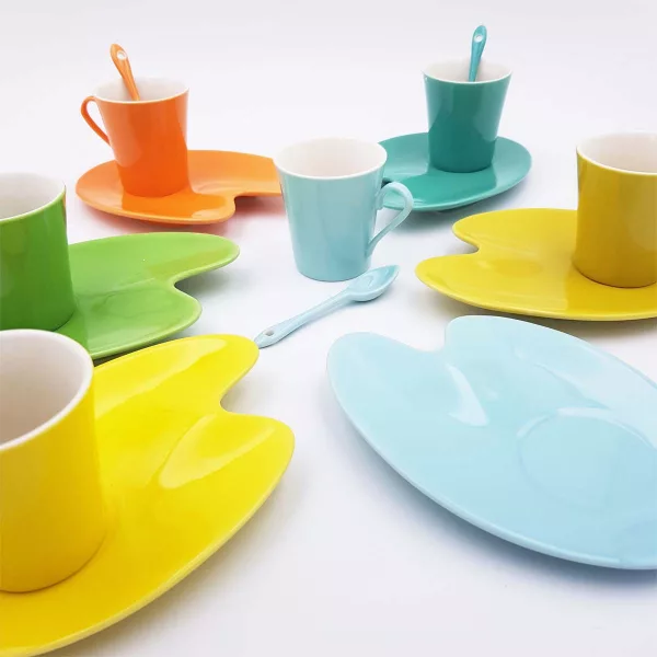 Genevieve Lethu "Artist" Coffee cups 6p - Image 2