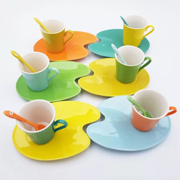 Genevieve Lethu "Artist" Coffee cups 6p - Image 8
