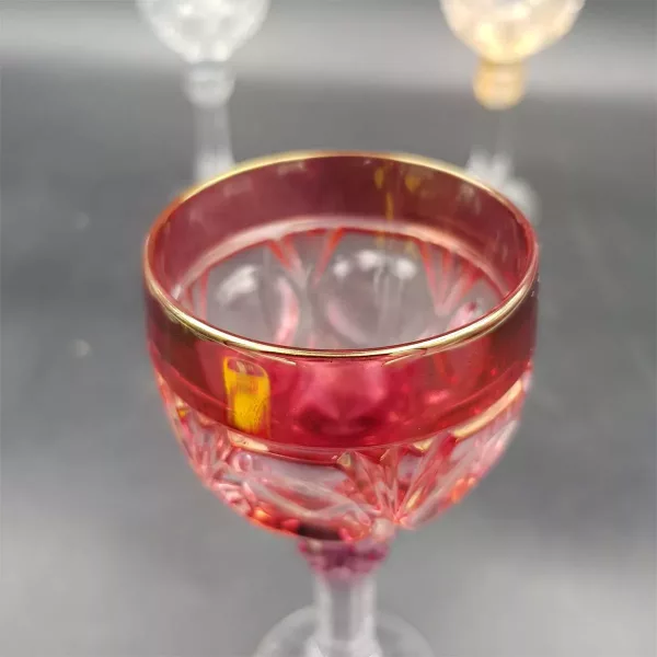 5 Cordial Glasses NACHTMANN Amaris Cut crystal - Image 5