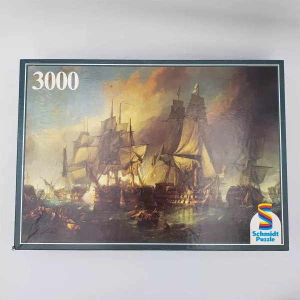 Puzzle 3000pcs "The Battle of Trafalgar" Schmidt Puzzle 1990s
