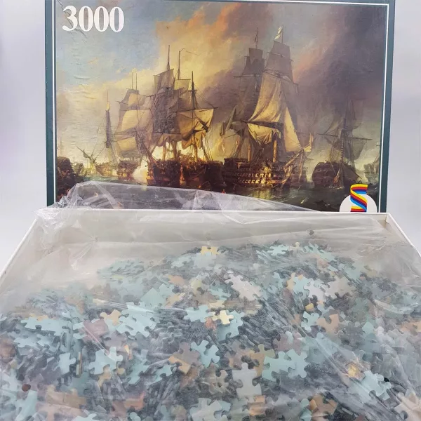 Puzzle 3000pcs "The Battle of Trafalgar" Schmidt Puzzle 1990s - Image 8