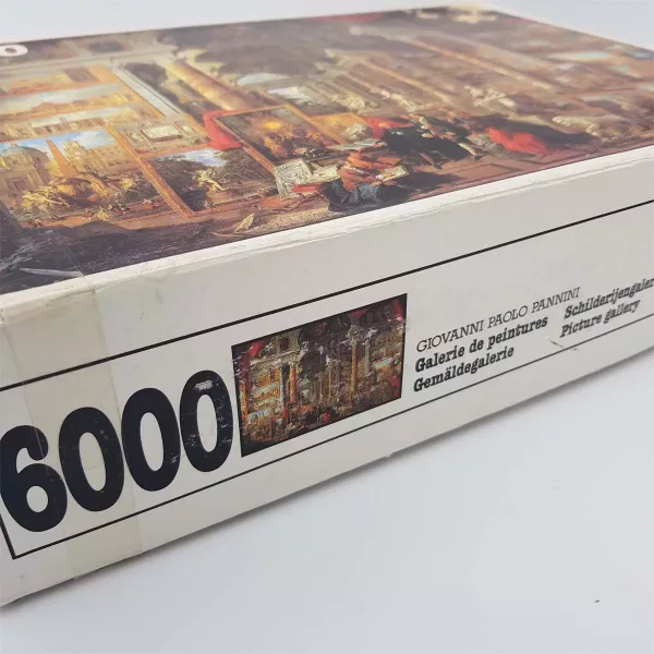 Rare Puzzle 6000pcs "Picture Gallery" Giovanni Paolo Pannini - Image 10