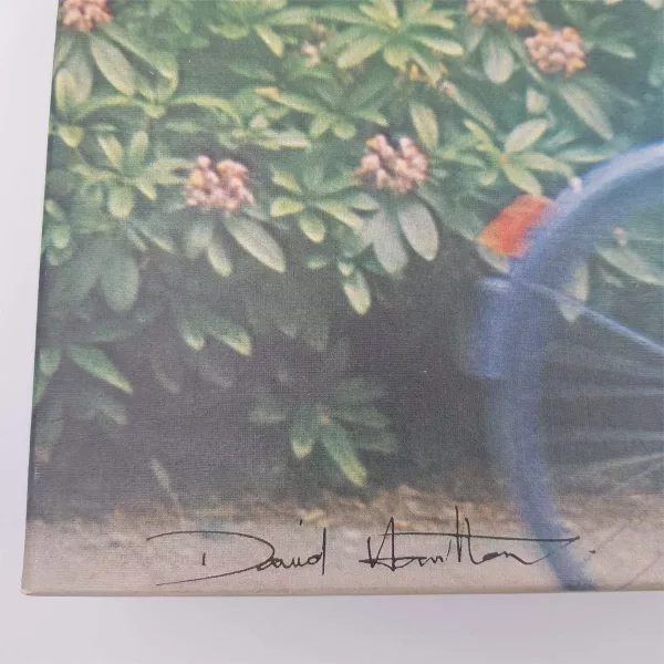 Rare Puzzle 1500pcs "Girl on a bicycle" by David Hamilton (1977) - Image 5