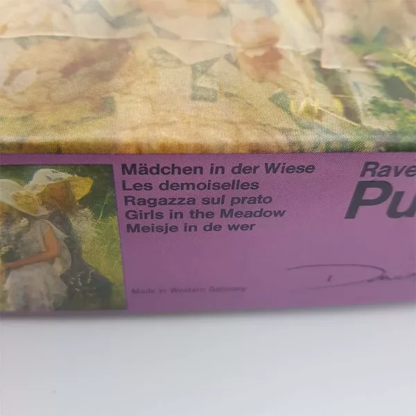 Rare Puzzle 2000pcs "Girls in the Meadow" by David Hamilton (1977) - Image 6