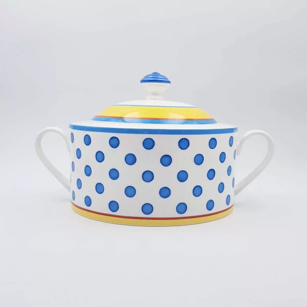 Villeroy & Boch "Twist Anna" dots Tureen or Soup dish