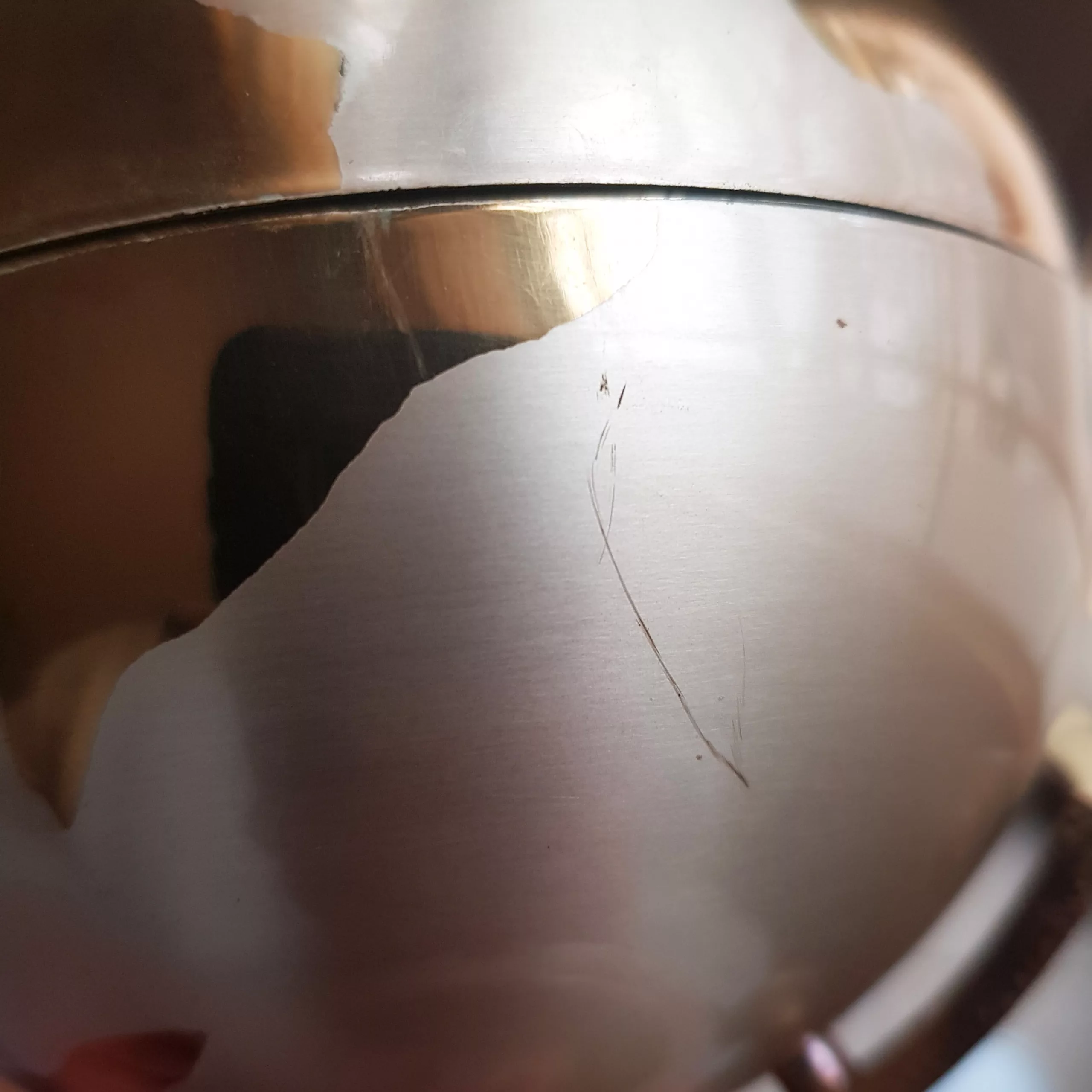 Vintage cigarettes dispenser shape of a small earth globe