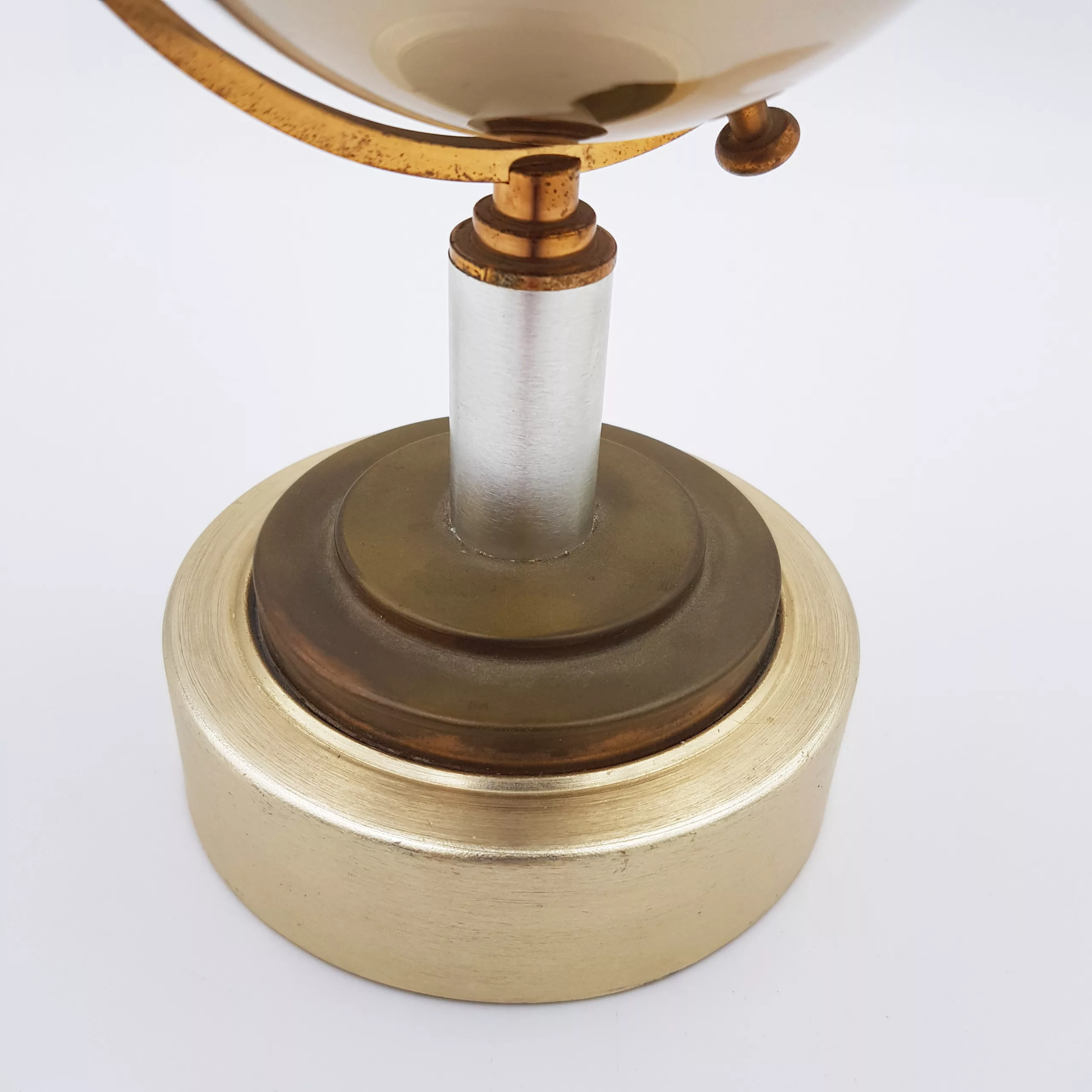 Vintage cigarettes dispenser shape of a small earth globe