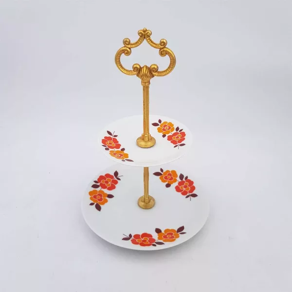 Cake stand Marktleuthen Bavaria West Germany vintage - Image 3