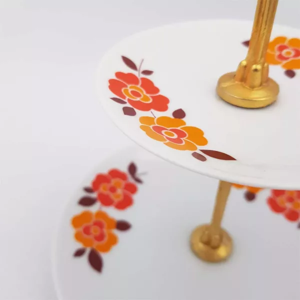Cake stand Marktleuthen Bavaria West Germany vintage - Image 6