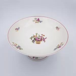 Antique Limoges porcelain Fruit dish William Guerin 1910s