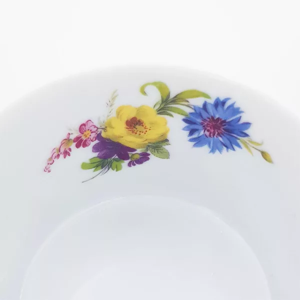 Coffee cup & Tea cup "Fleurs de Baudelaire" Philippe Deshoulières Limoges Porcelaine - Image 10