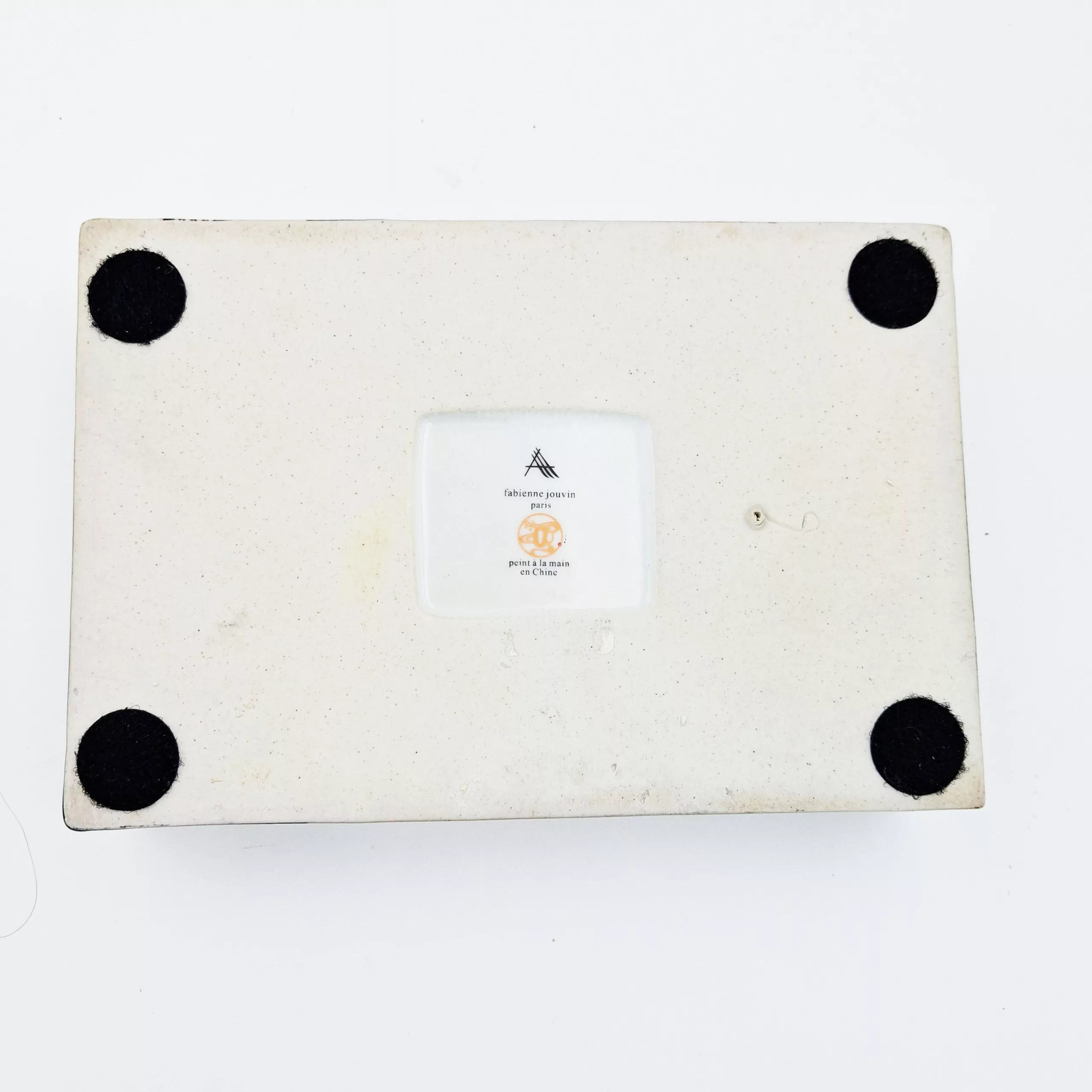 Fabienne Jouvin porcelain "Postcard" box NYC Travel diaries