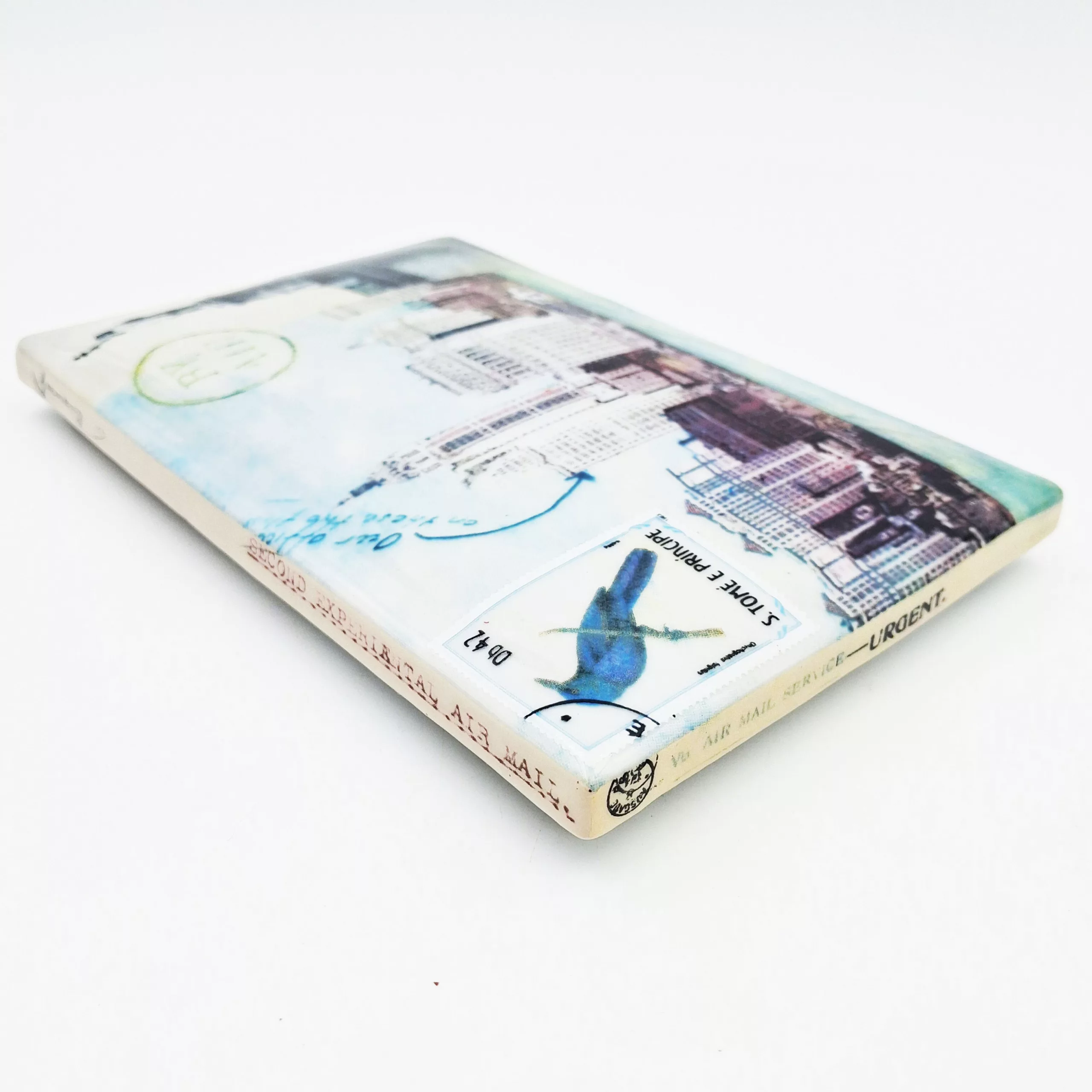 Fabienne Jouvin porcelain "Postcard" box NYC Travel diaries