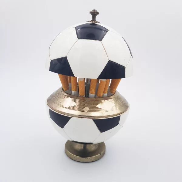 Vintage cigarettes dispenser shape of a soccer ball - Image 3