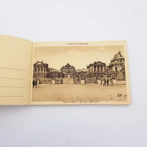 Antique souvenir postcards Palace of Versailles 1920s