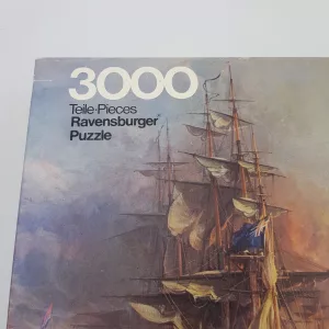 Vintage puzzle 3000 pieces Bombardment of Algiers Ravensburger 1981