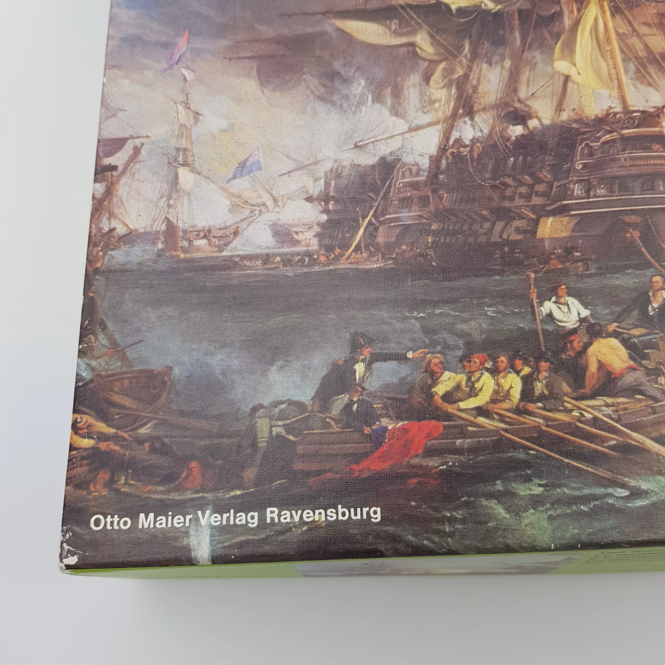 Vintage puzzle 3000 pieces Bombardment of Algiers Ravensburger 1981